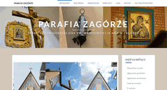 Desktop Screenshot of parafiazagorze.pl