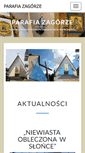 Mobile Screenshot of parafiazagorze.pl